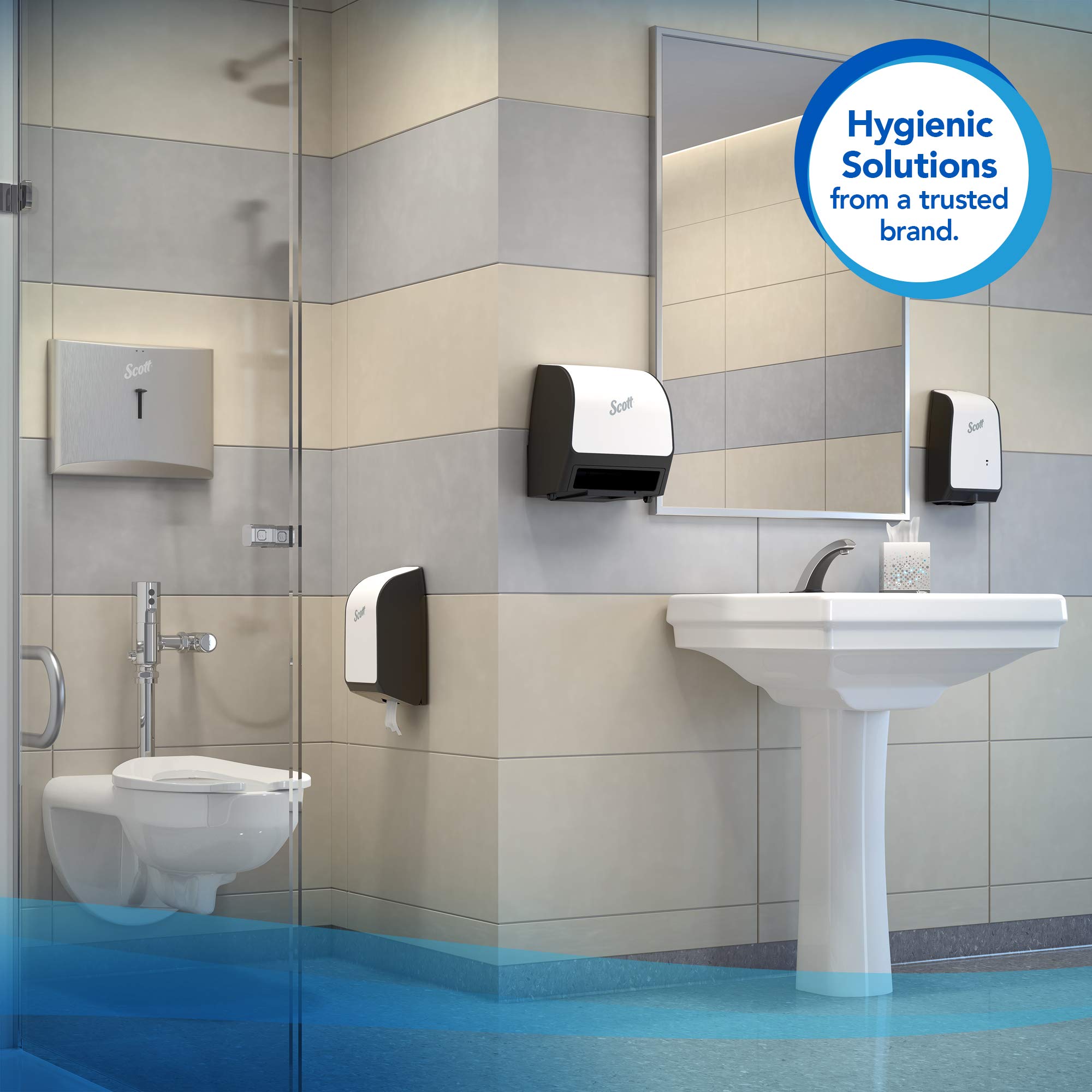 Scott Professional Hygienic High-Capacity Folded Tissue
